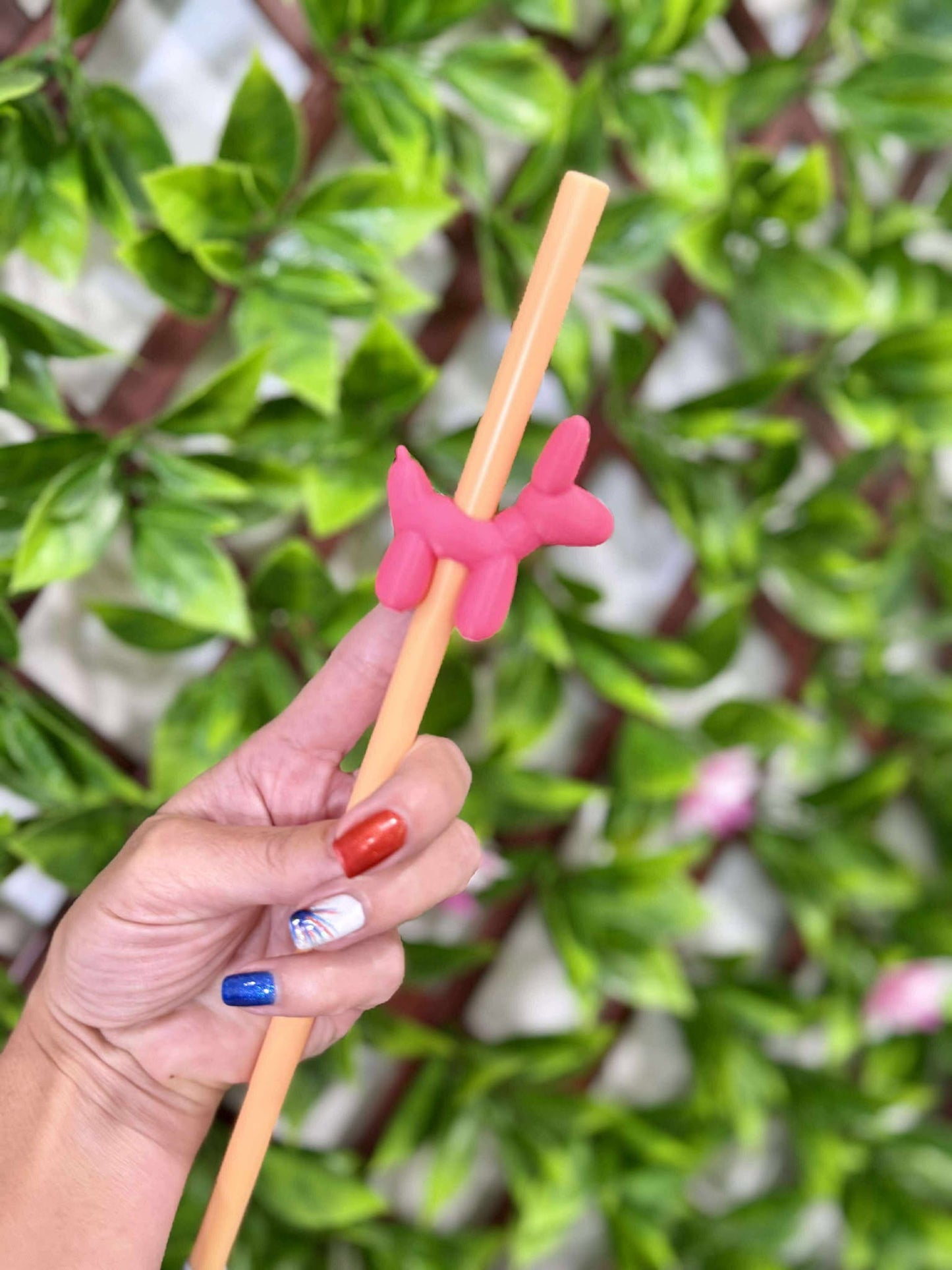BALLOON DOG STRAW TOPPER 8MM (STRAW NOT INCLUDED)