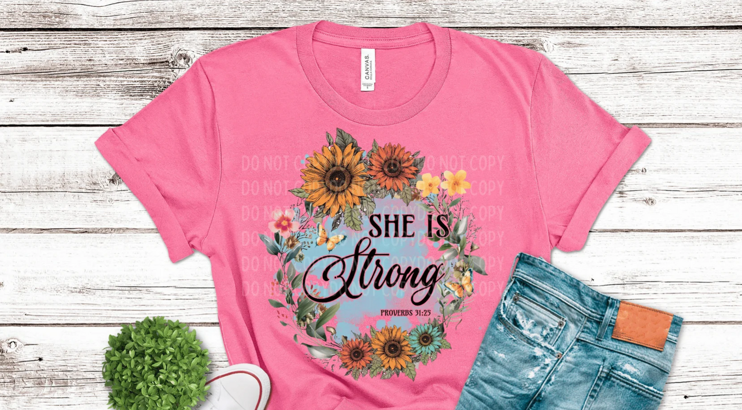 FAITH SHE IS STRONG