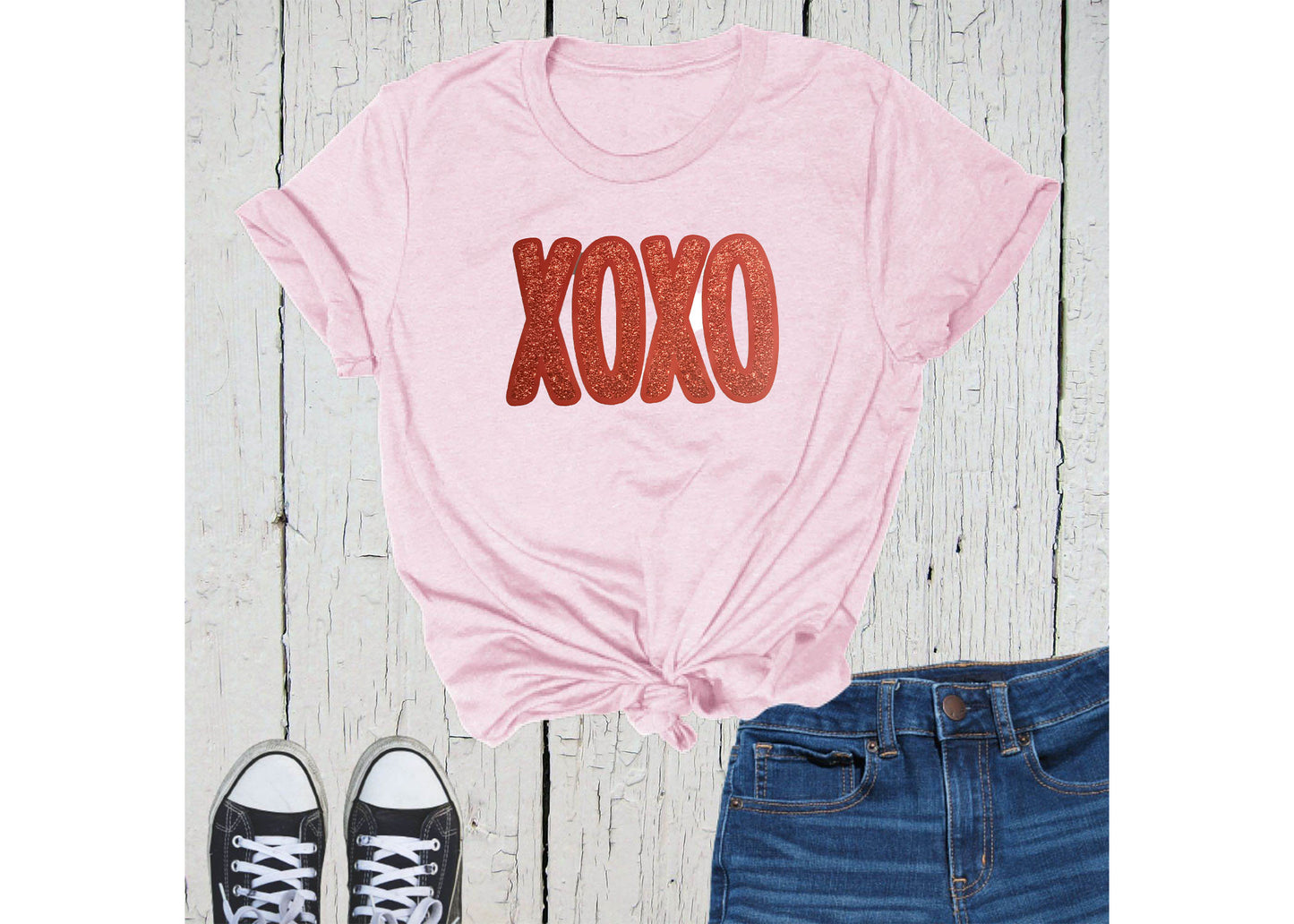 Valentine's Day Tee XOXO