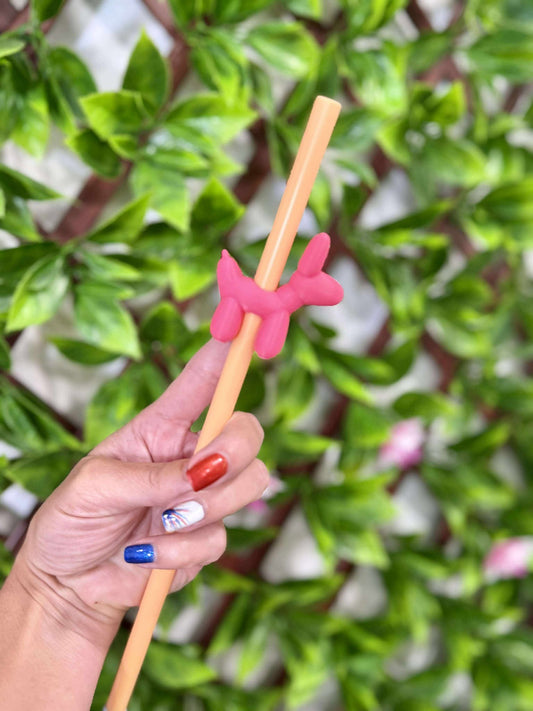 BALLOON DOG STRAW TOPPER 8MM (STRAW NOT INCLUDED)