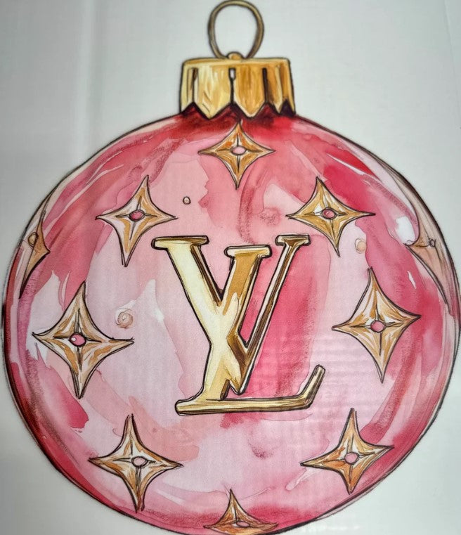 CHRISTMAS PINK ORNAMENT