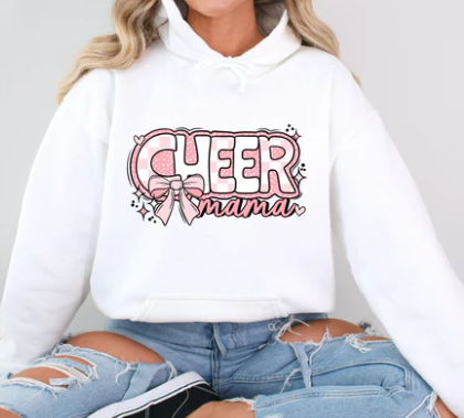 CHEER MAMA PINK GLITTER