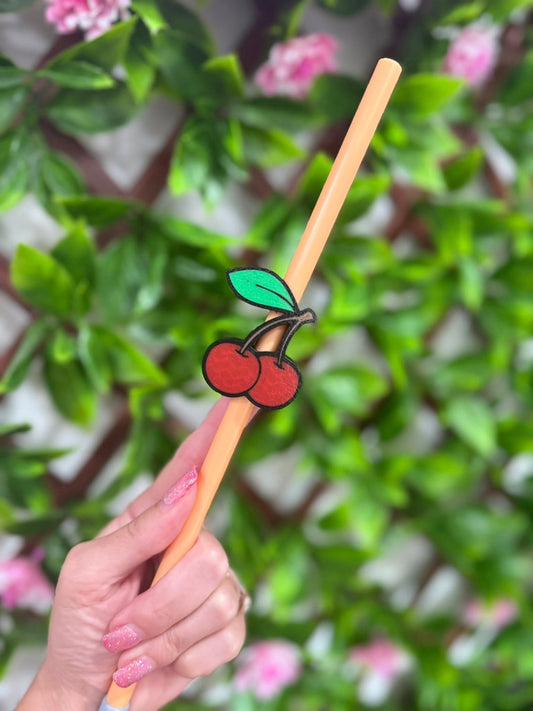 CHERRY STRAW TOPPER 8MM (STRAW NOT INCLUDED)