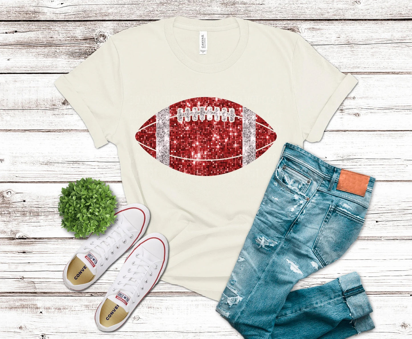 SPORTS FOOTBALL GLITTER