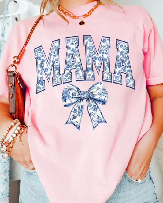 MAMA BLUE FLORAL