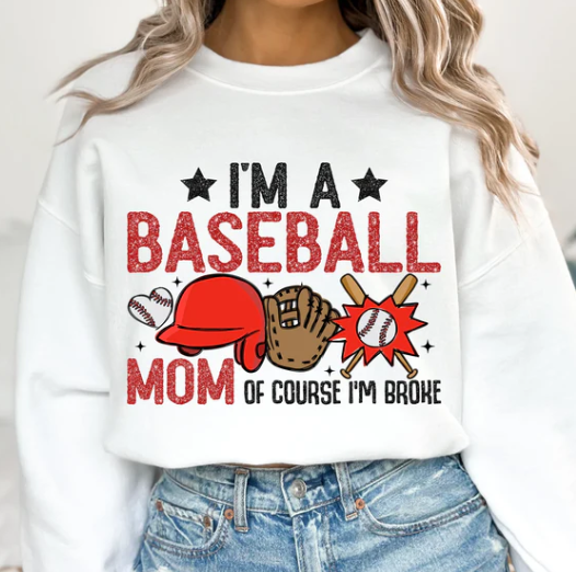 SPORTS I'M A BASEBALL MOM
