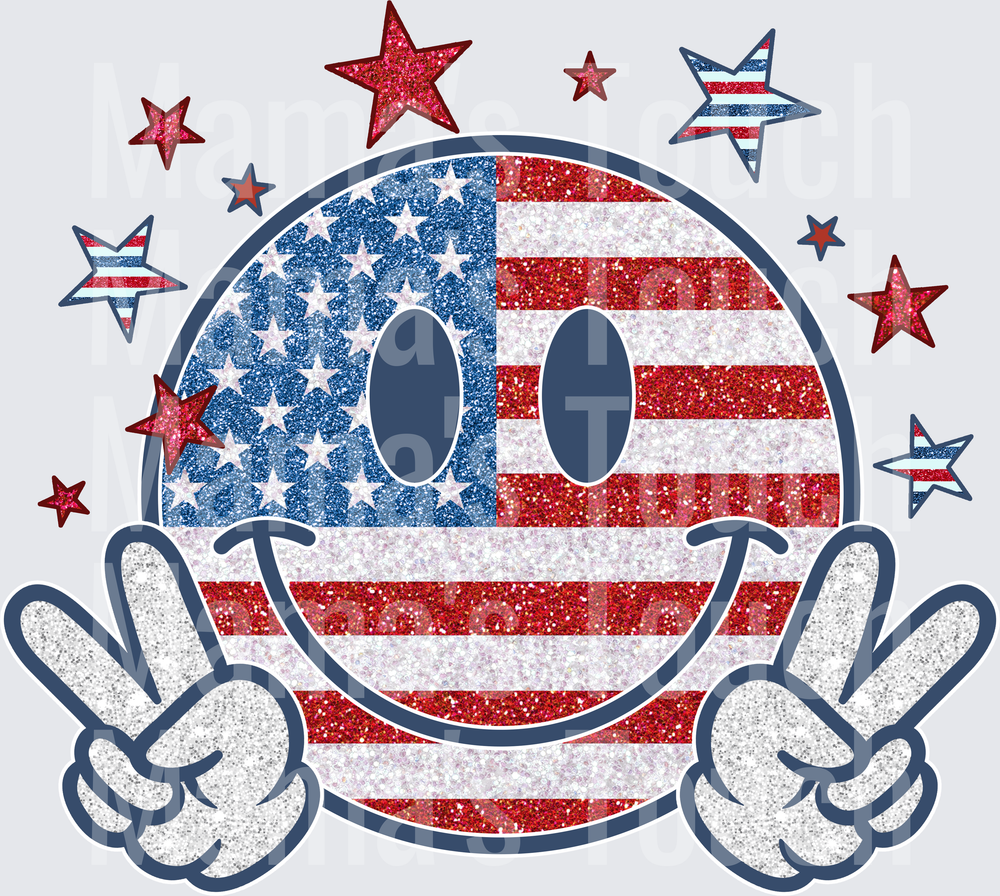 Patriotic Smiley