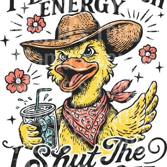 I don't Match Energy duck