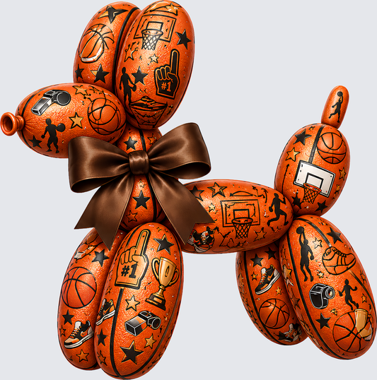 Basketball Balloondog Gameday DTF Transfer - Direct to Film Transfer - THIS IS NOT A T-Shirt or Digital Product