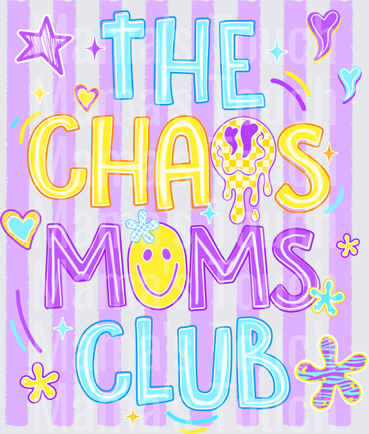 Moms club striped