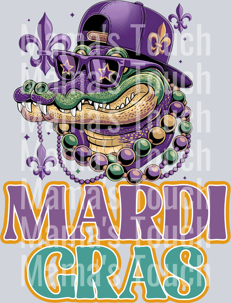 mardi gras gator