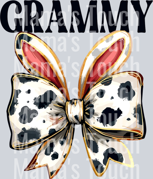 Grammy cow bow