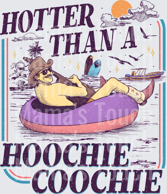 Hotter Than A Hoochie Coochie Relaxing Beach Monkey