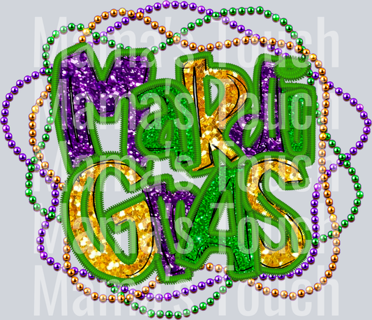 Mardi Gras beads