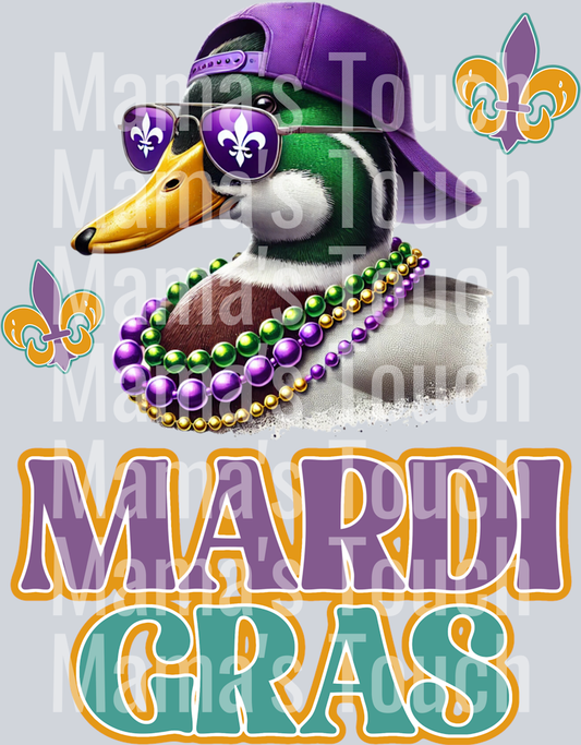 mardi gras duck