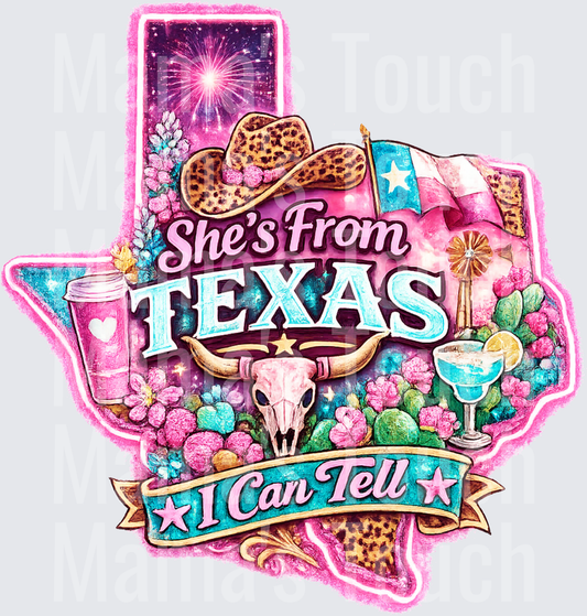 She's From Texas Pink